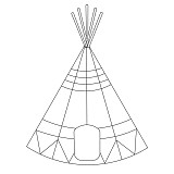 teepee block 001